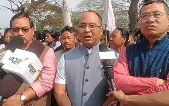Action must be taken against Police Official for calling students ‘Urgoponthi’ : Animesh Debbarma Action must be taken against Police Official for calling students ‘Urgoponthi’ : Animesh Debbarma
